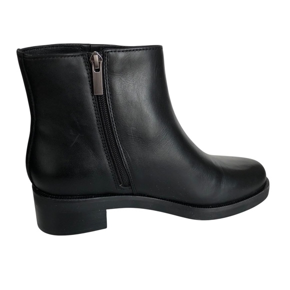ABEO Traverse Ankle Boots Black Leather Bootie Size 8 NWOT - Picture 3 of 8